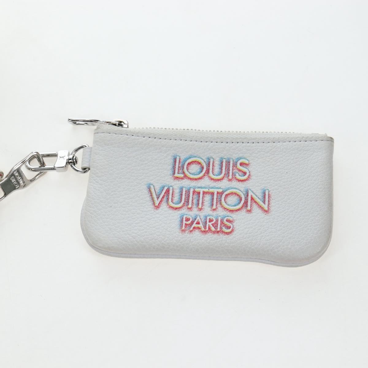 LOUIS VUITTON Damier Giant Spray Trio Messenger Bag White M20665 Auth BA14102V