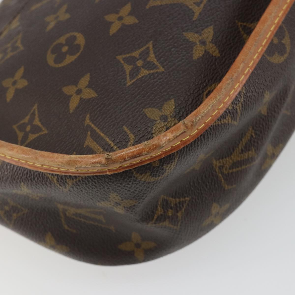 LOUIS VUITTON Monogram Menilmontant PM Shoulder Bag M40474 LV Auth BA14109