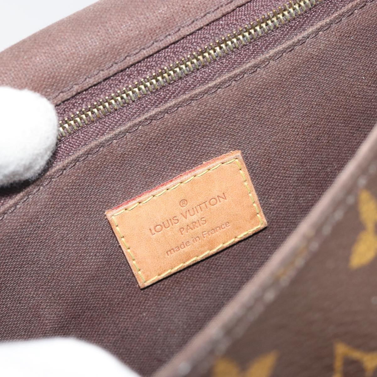 LOUIS VUITTON Monogram Menilmontant PM Shoulder Bag M40474 LV Auth BA14109
