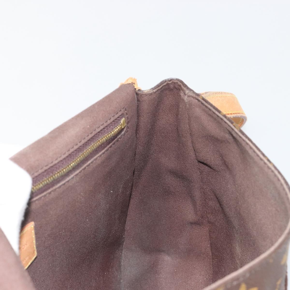 LOUIS VUITTON Monogram Menilmontant PM Shoulder Bag M40474 LV Auth BA14109
