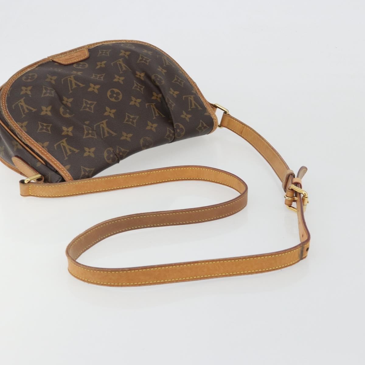 LOUIS VUITTON Monogram Menilmontant PM Shoulder Bag M40474 LV Auth BA14109