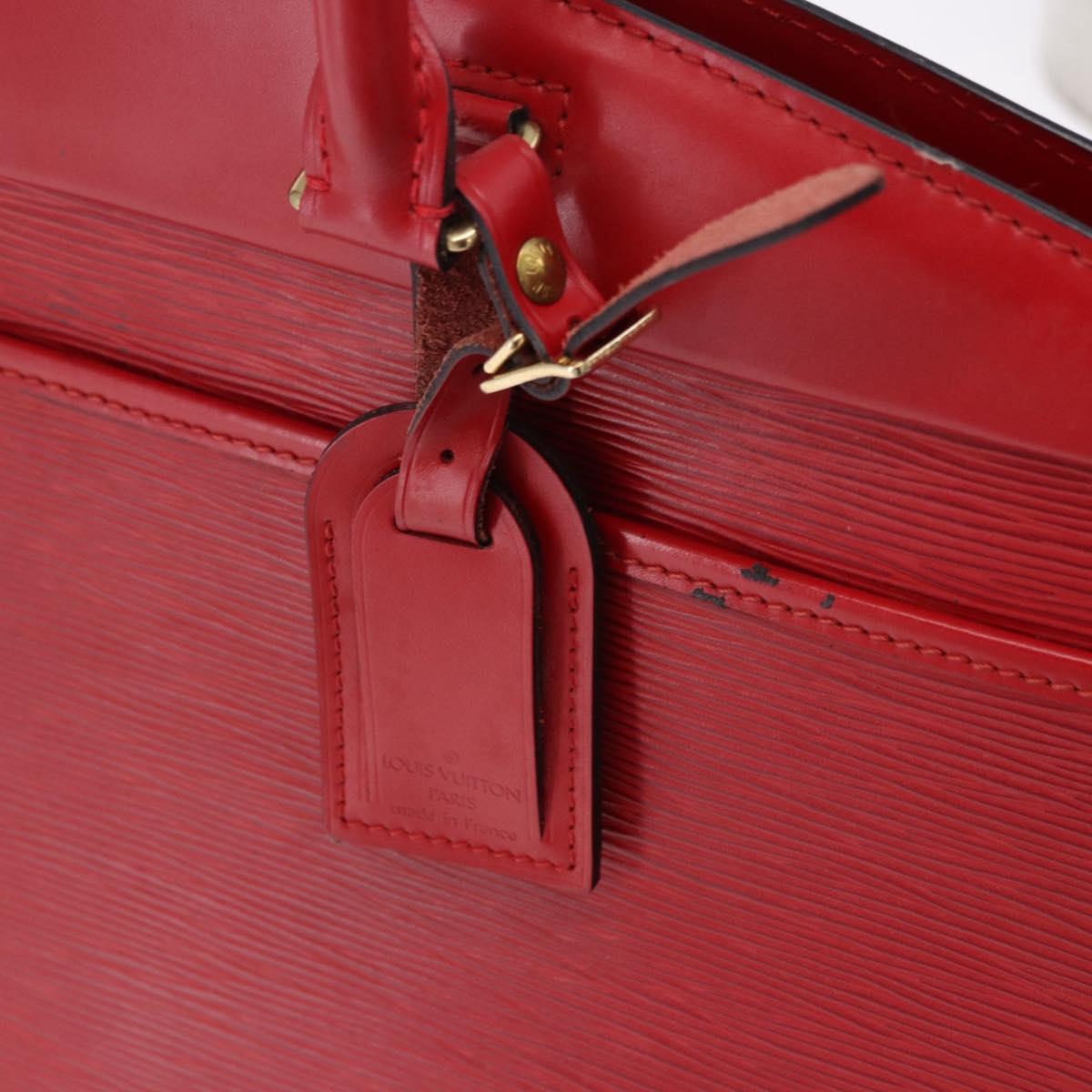 LOUIS VUITTON Epi Riviera Hand Bag Red M48187 LV Auth BA14110