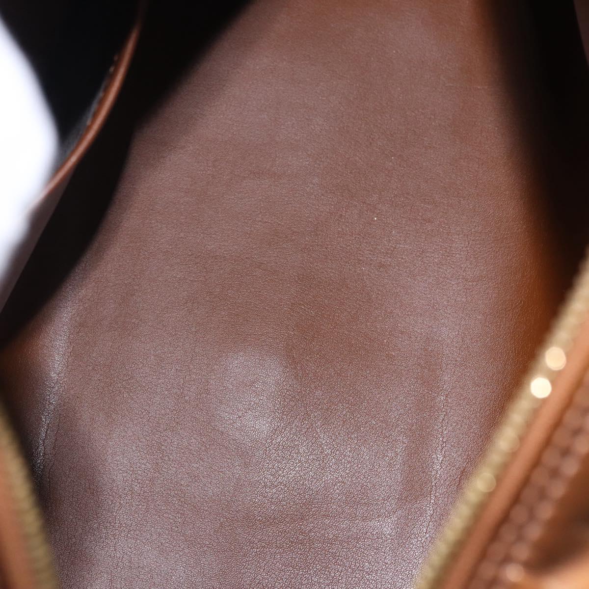 LOUIS VUITTON Monogram Vernis Tompkins Square Bag Bronze M91103 LV Auth BA14111