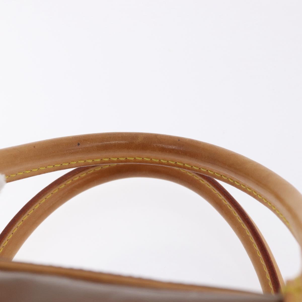 LOUIS VUITTON Monogram Vernis Tompkins Square Bag Bronze M91103 LV Auth BA14111