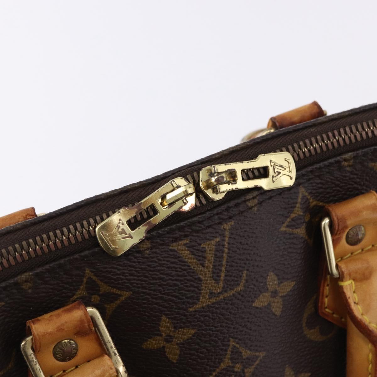 LOUIS VUITTON Monogram Alma Hand Bag M51130 LV Auth BA14112