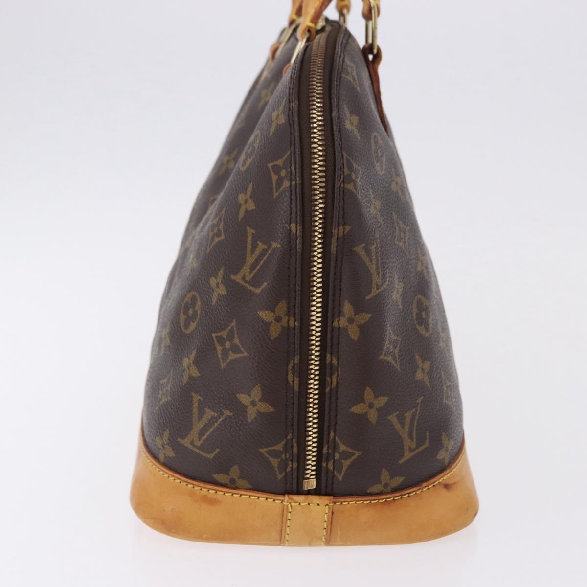 LOUIS VUITTON Monogram Alma Hand Bag M51130 LV Auth BA14112