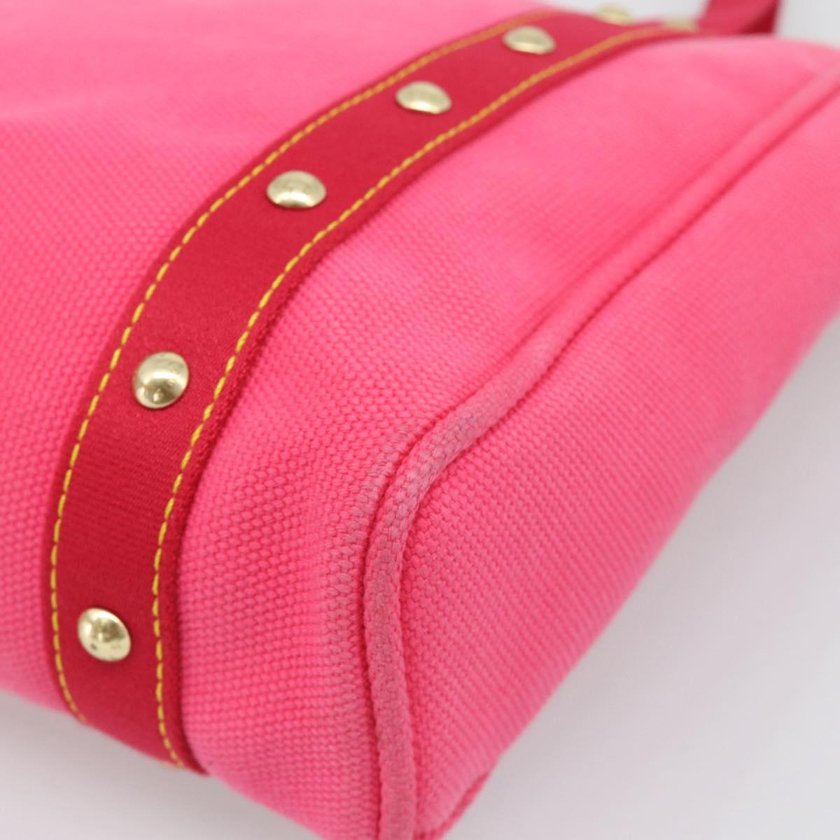 LOUIS VUITTON Antigua Cabas MM Tote Bag Pink M40085 LV Auth BA14125
