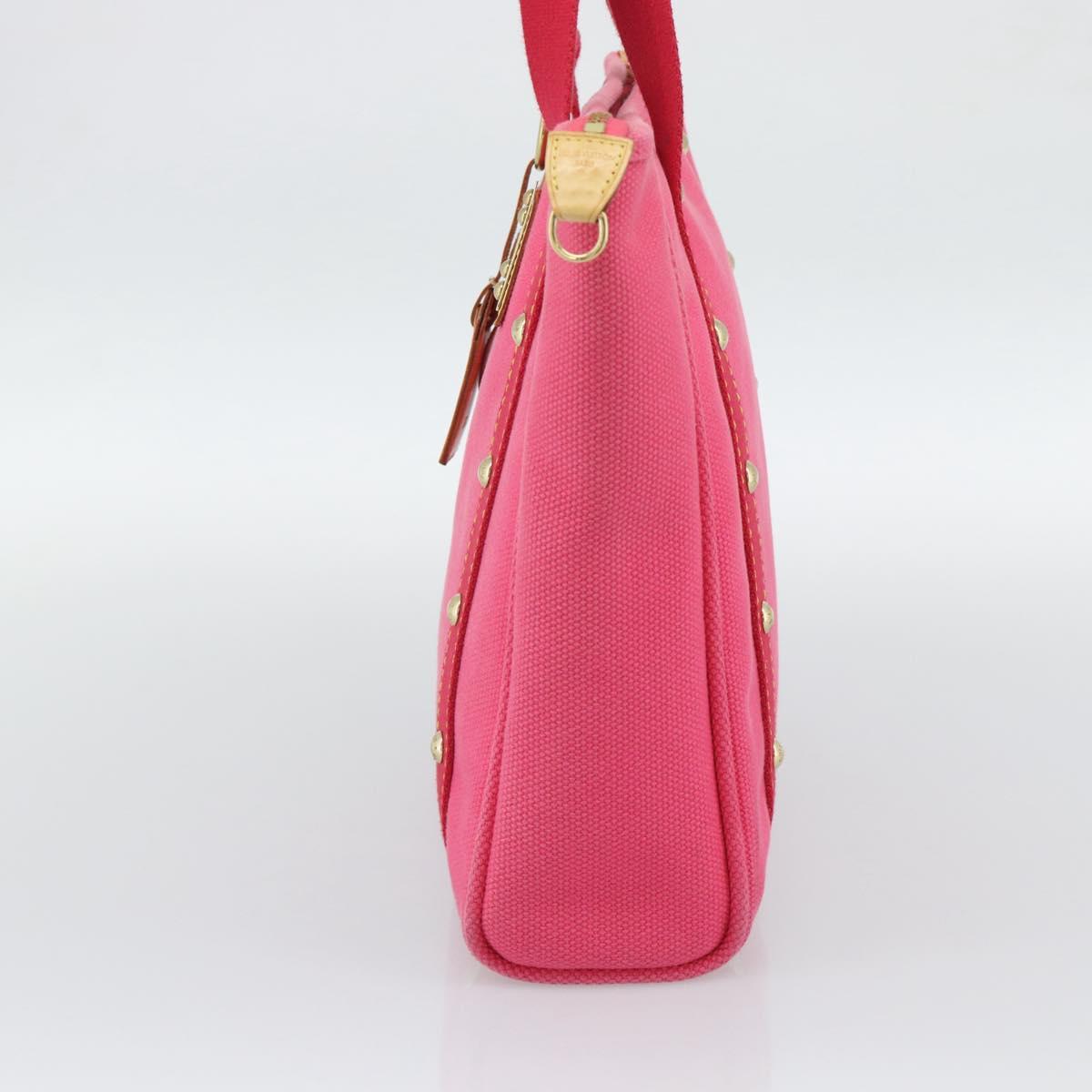 LOUIS VUITTON Antigua Cabas MM Tote Bag Pink M40085 LV Auth BA14125