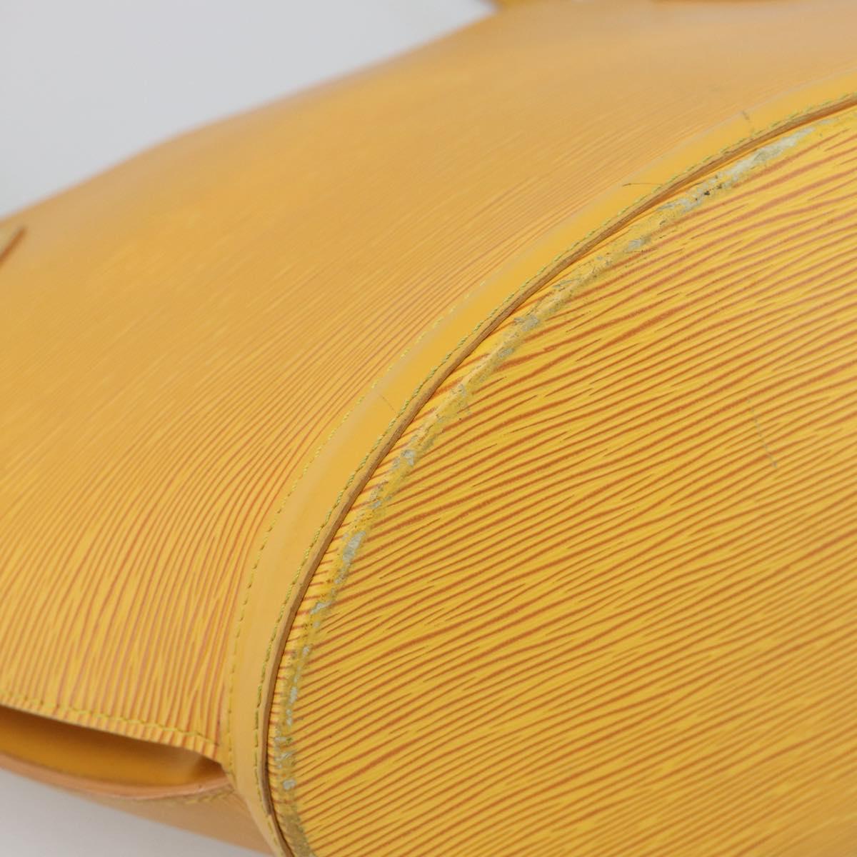 LOUIS VUITTON Epi Saint Jacques Shopping Shoulder Bag Yellow M52269 Auth BA14126