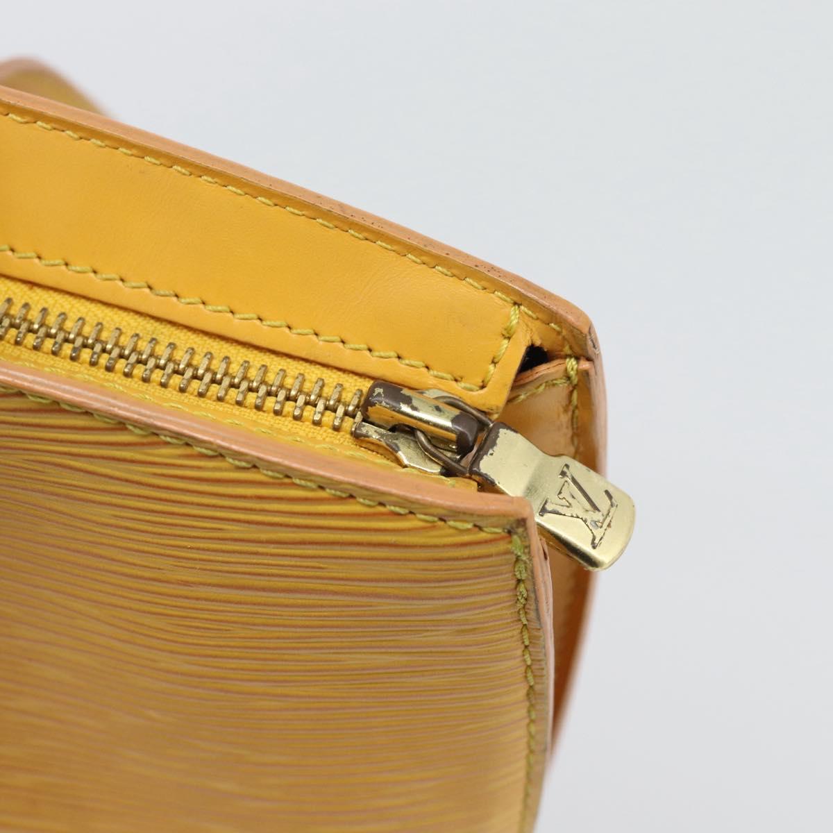 LOUIS VUITTON Epi Saint Jacques Shopping Shoulder Bag Yellow M52269 Auth BA14126