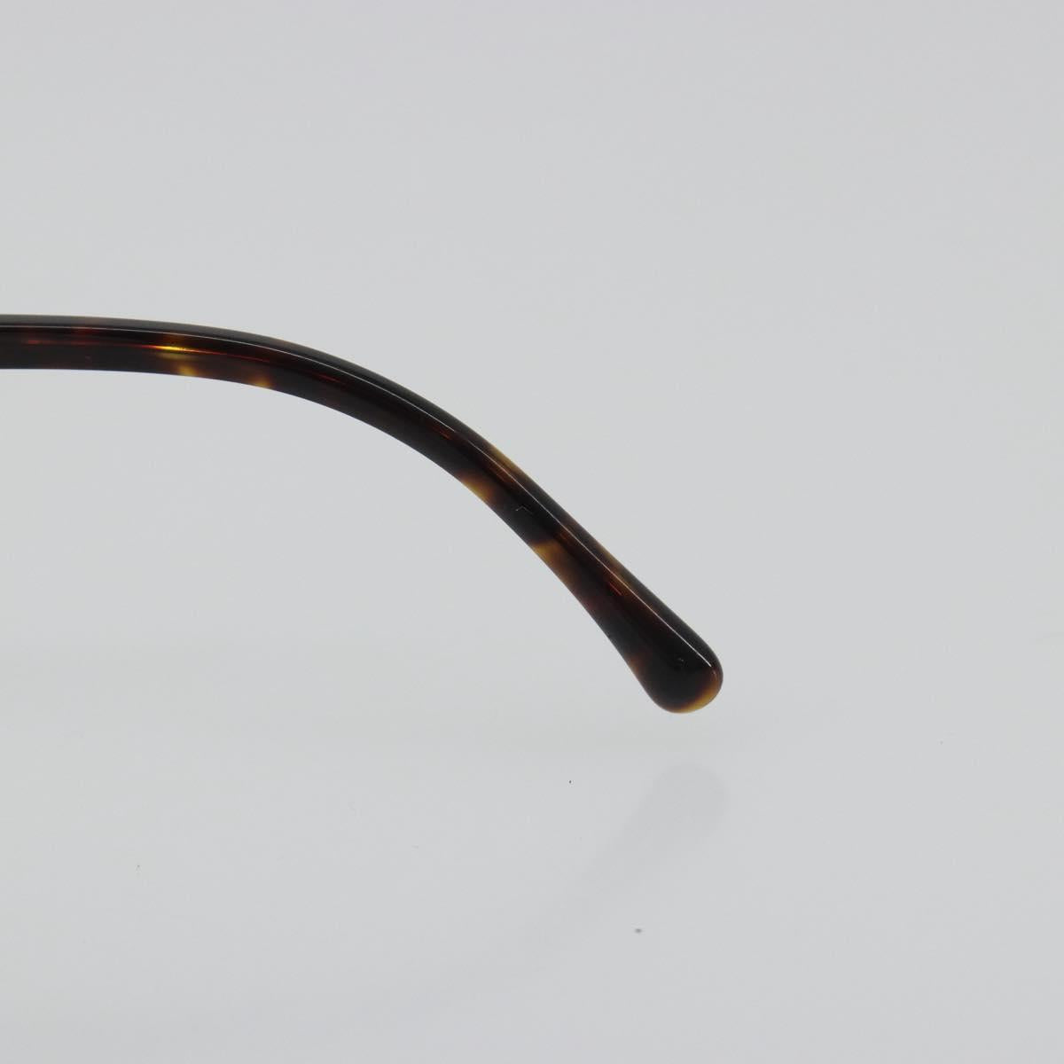 CHANEL Tortoise Pattern Sunglasses Plastic Brown CC Auth BA14129