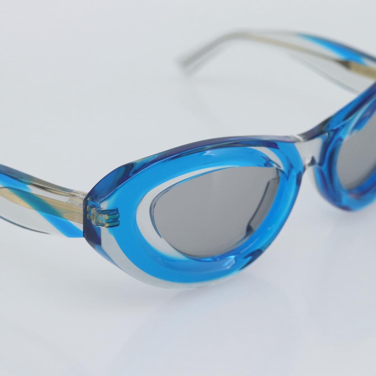 BOTTEGA VENETA Sunglasses Plastic Blue Auth BA14130M