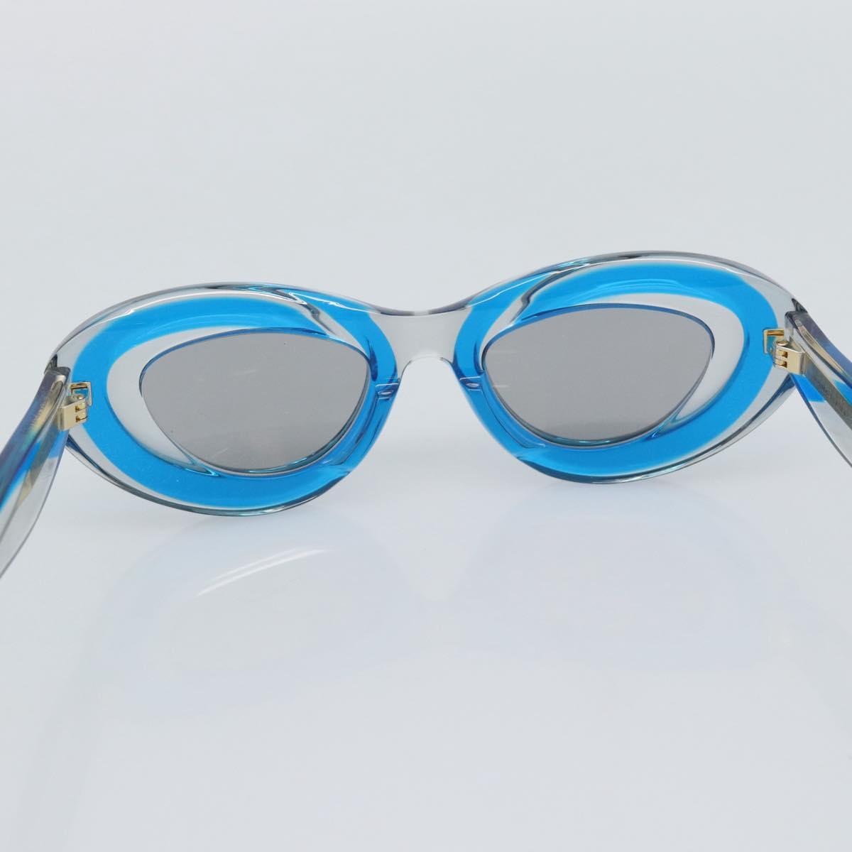 BOTTEGA VENETA Sunglasses Plastic Blue Auth BA14130M
