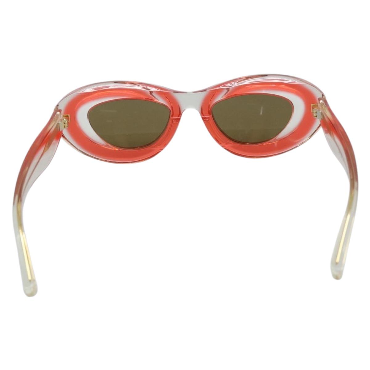 BOTTEGA VENETA Sunglasses Plastic Red Auth BA14132M