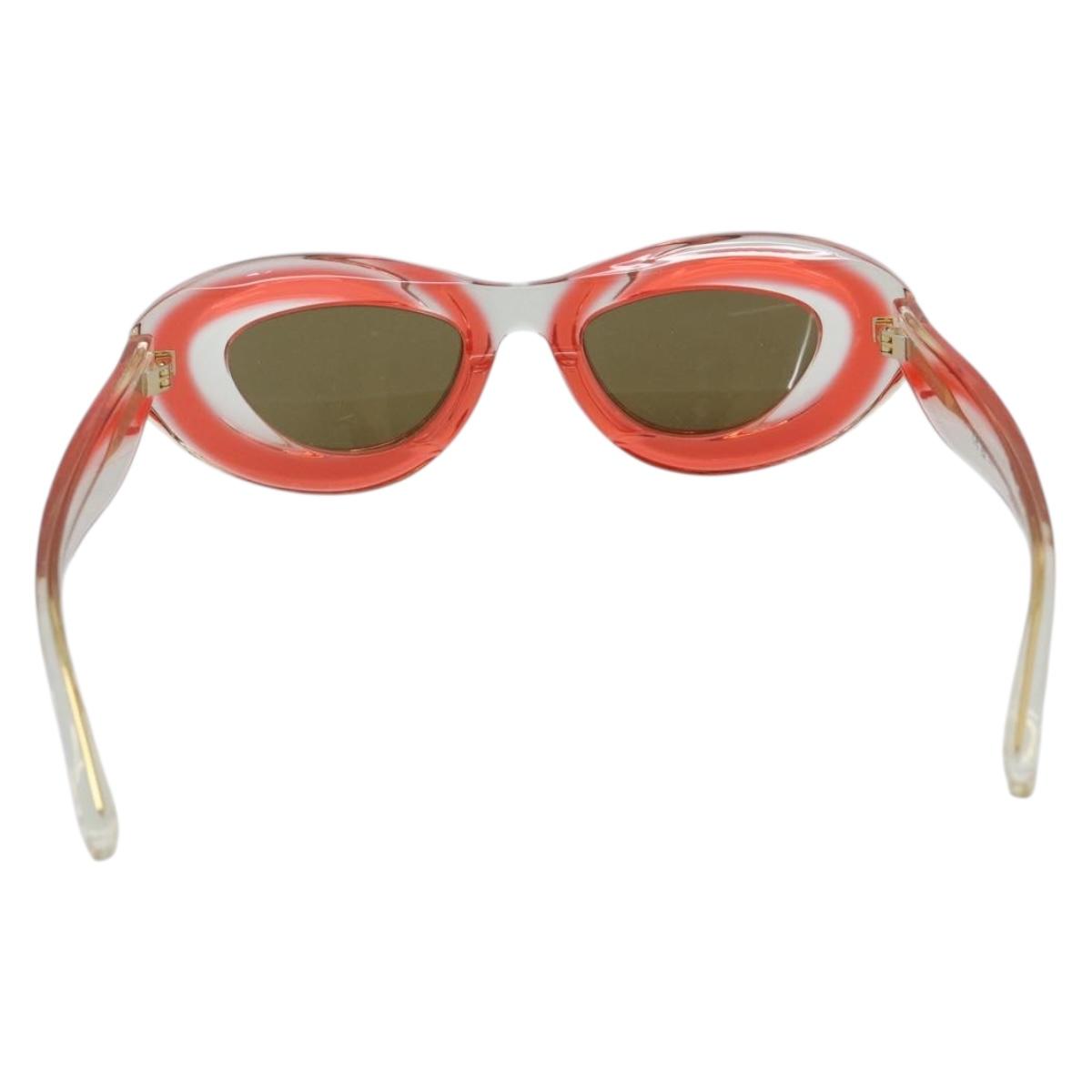 BOTTEGA VENETA Sunglasses Plastic Red Auth BA14133M