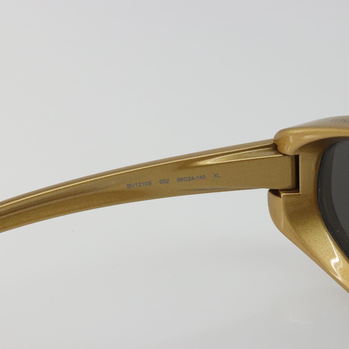 BOTTEGA VENETA Sunglasses Plastic Gold Auth BA14134M