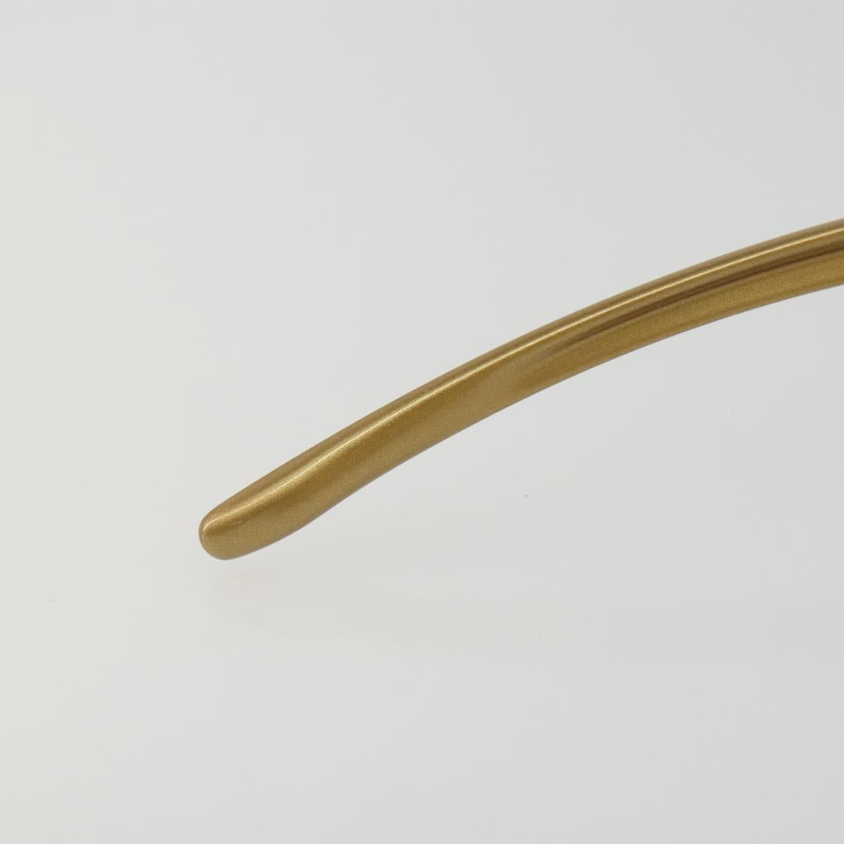 BOTTEGA VENETA Sunglasses Plastic Gold Auth BA14134M
