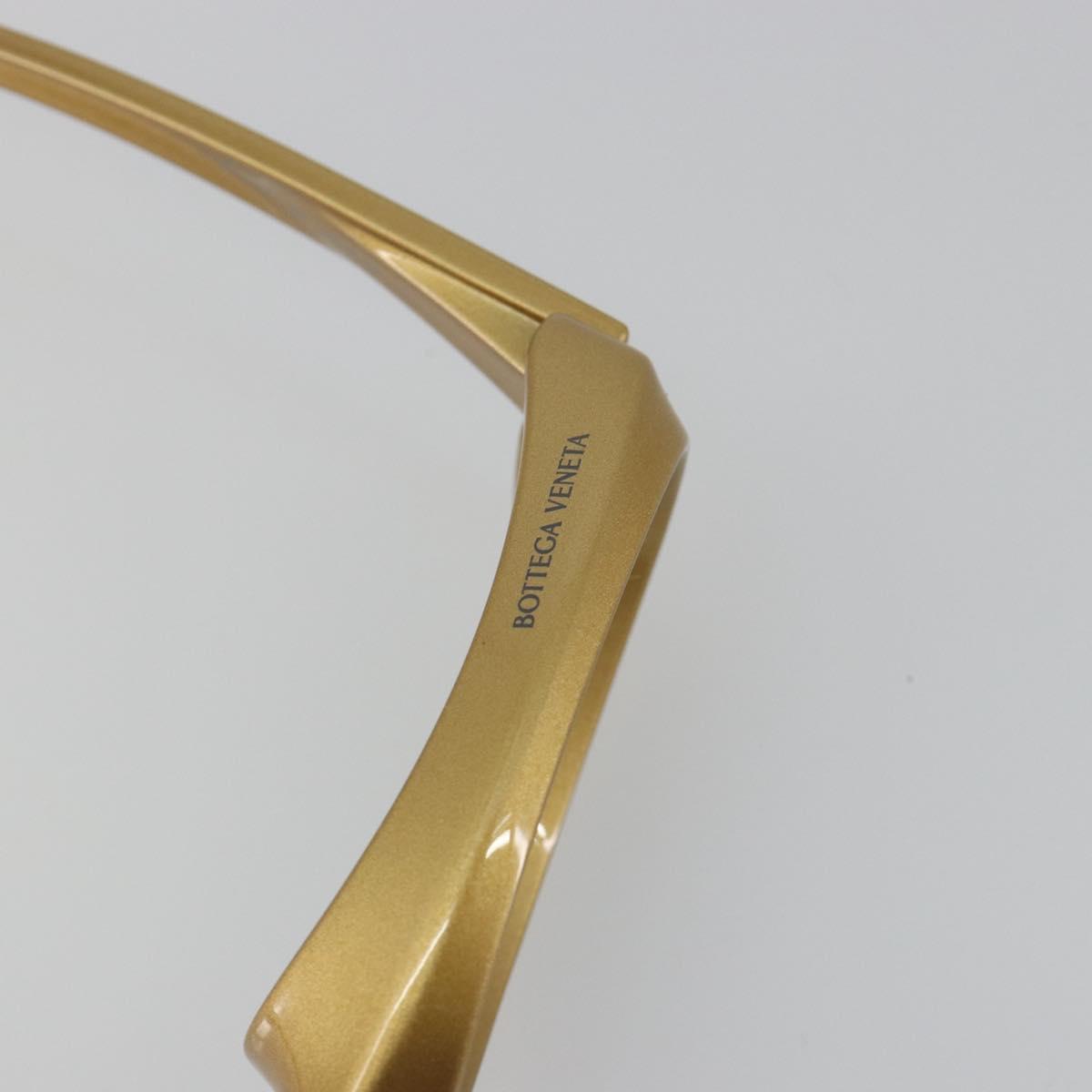 BOTTEGA VENETA Sunglasses Plastic Gold Auth BA14134M