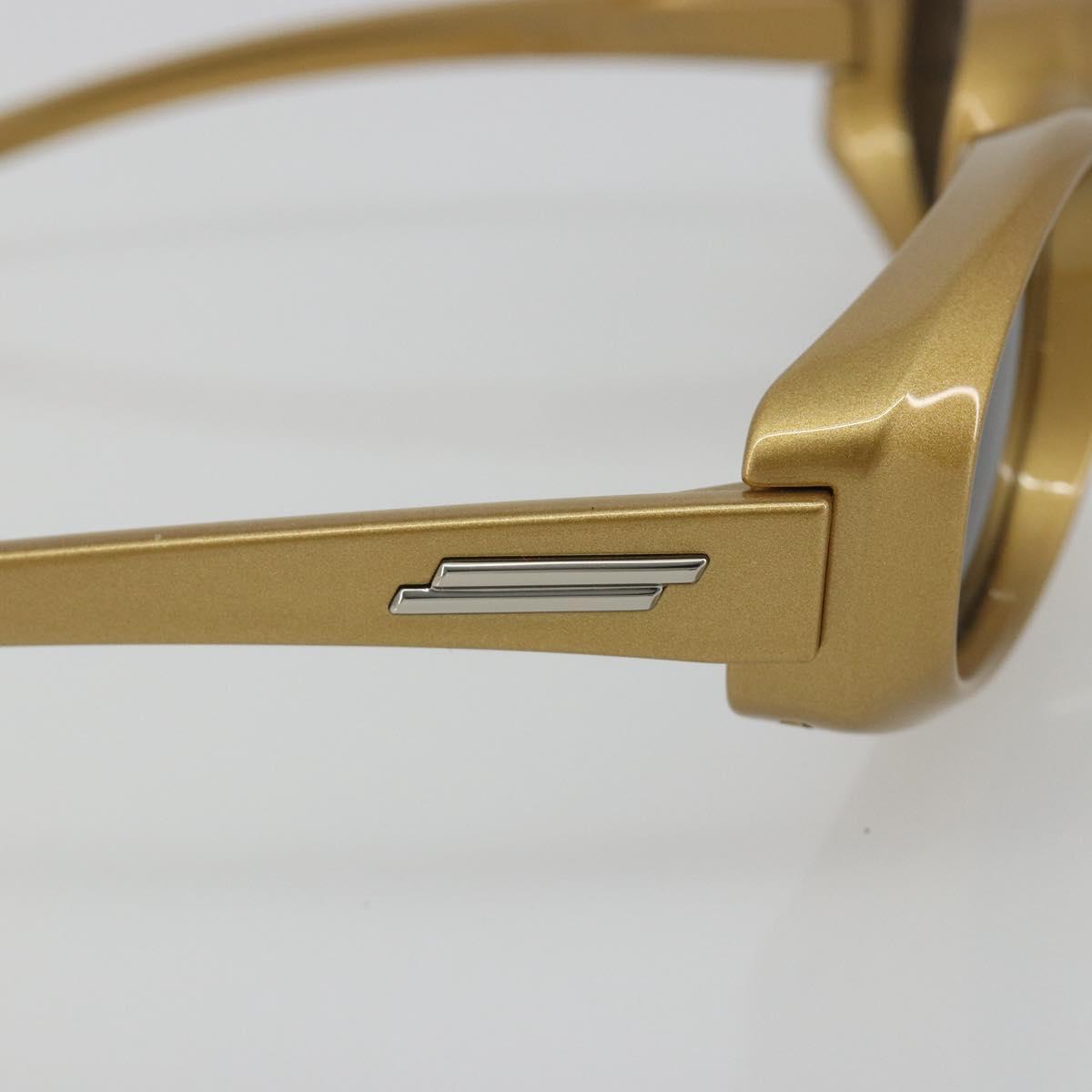 BOTTEGA VENETA Sunglasses Plastic Gold Auth BA14134M