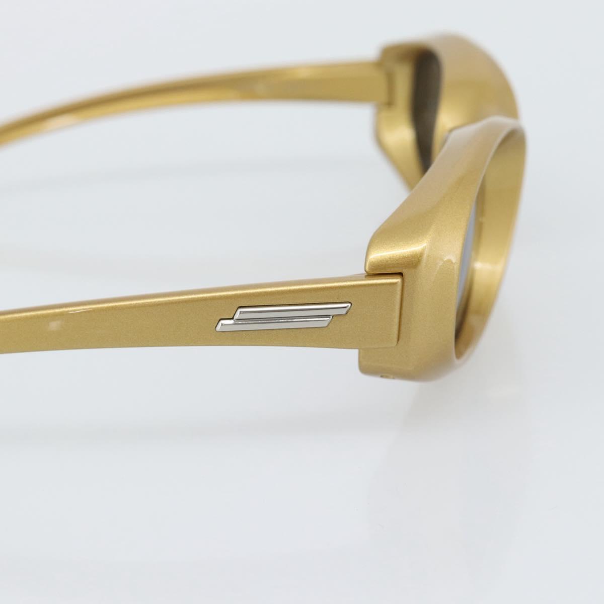 BOTTEGA VENETA Sunglasses Plastic Gold Auth BA14135M