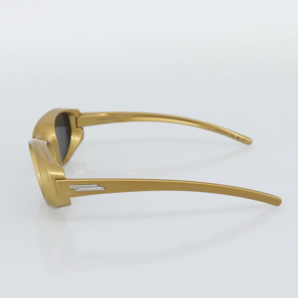 BOTTEGA VENETA Sunglasses Plastic Gold Auth BA14135M