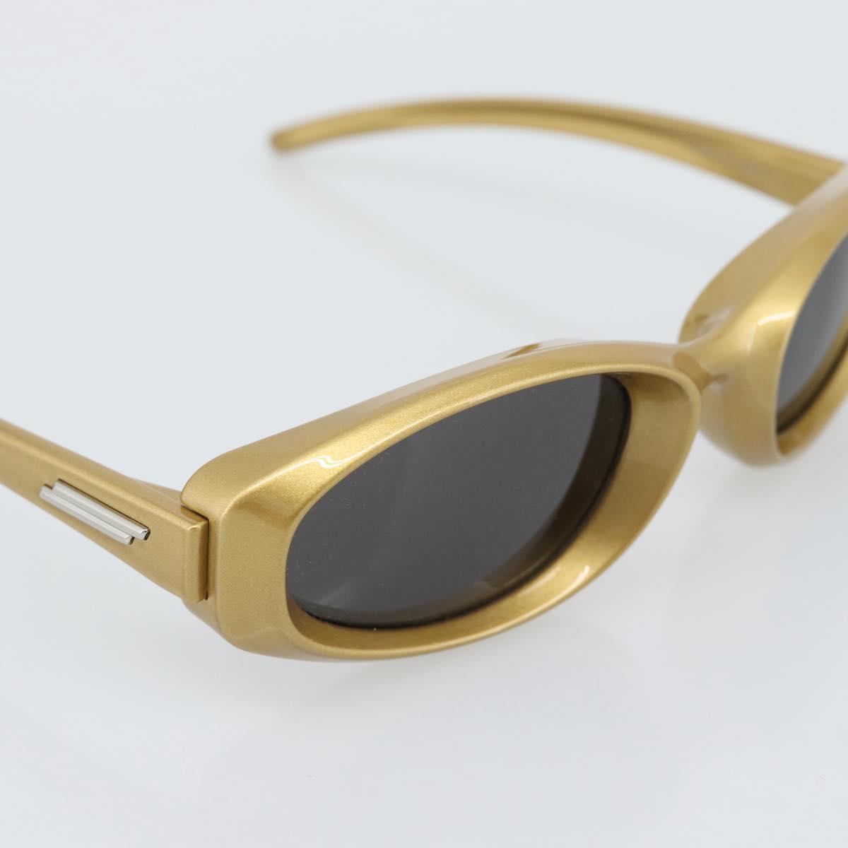 BOTTEGA VENETA Sunglasses Plastic Gold Auth BA14135M