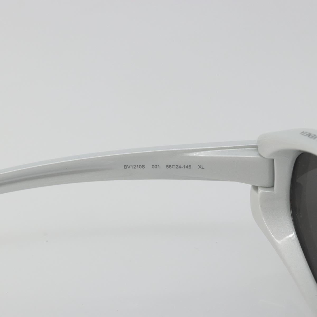 BOTTEGA VENETA Sunglasses Plastic Silver Auth BA14136