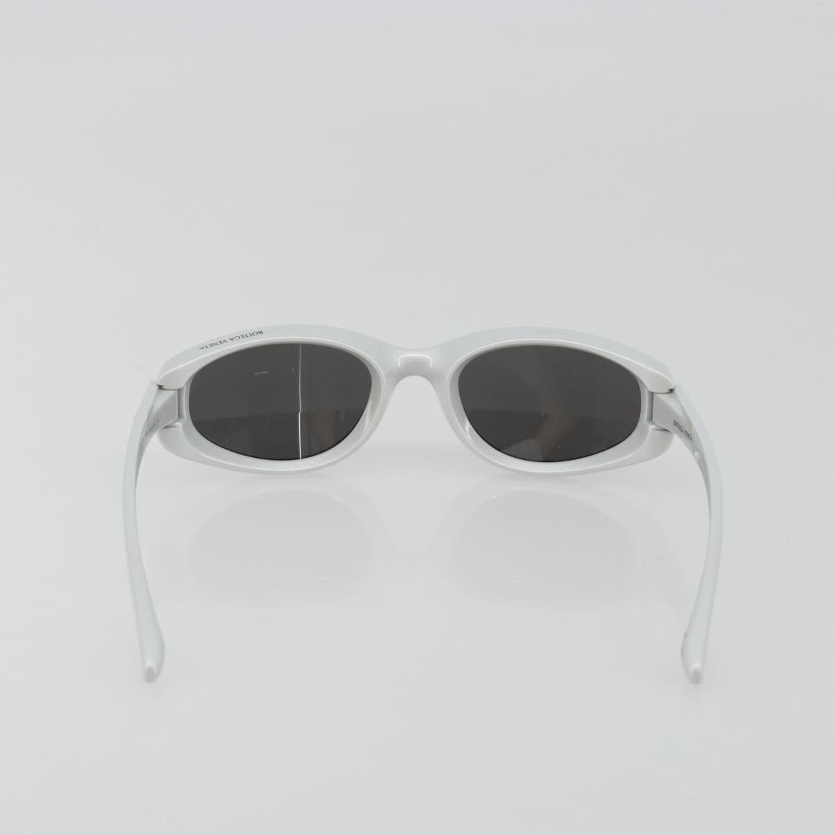 BOTTEGA VENETA Sunglasses Plastic Silver Auth BA14136