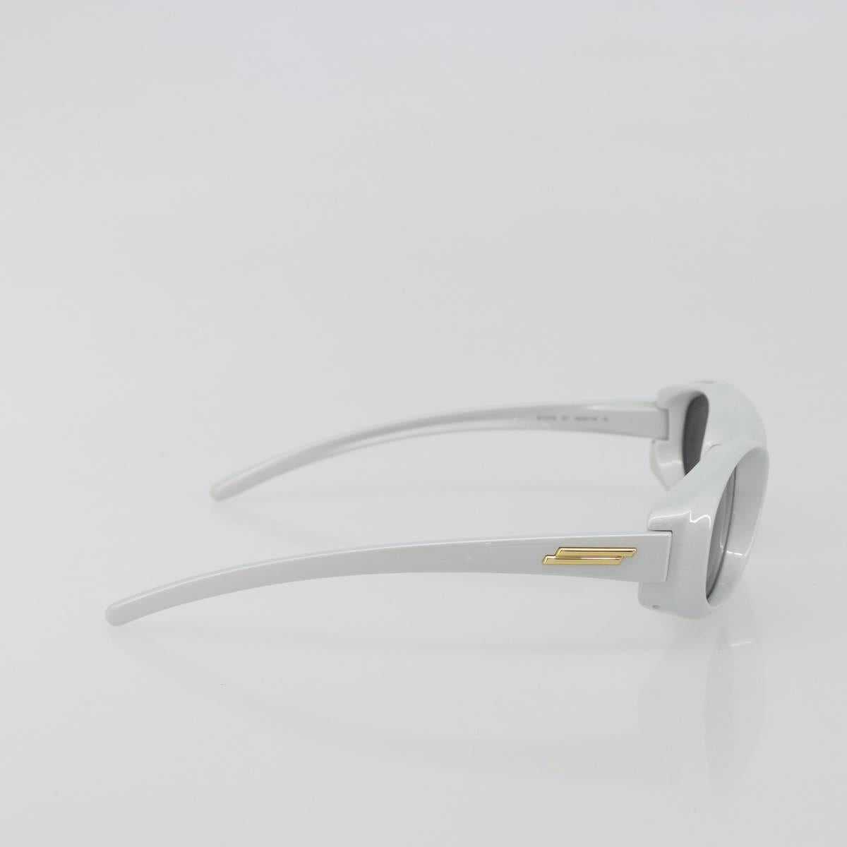 BOTTEGA VENETA Sunglasses Plastic Silver Auth BA14136