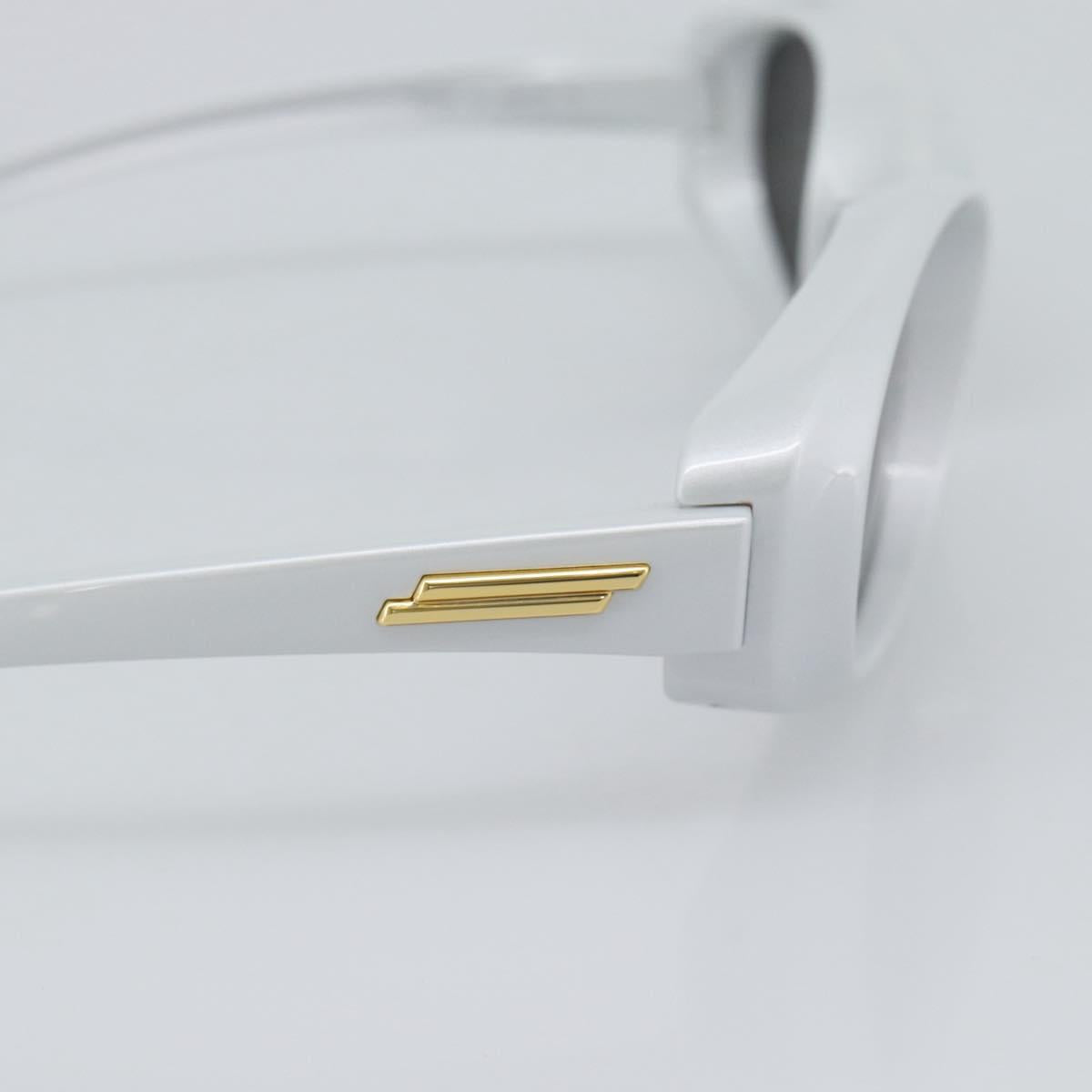BOTTEGAVENETA Sunglasses Plastic Silver Auth BA14137M