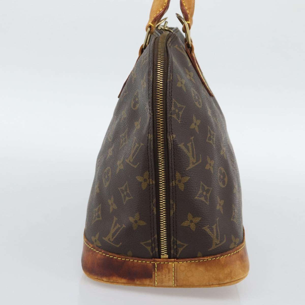 LOUIS VUITTON Monogram Alma PM Hand Bag M53151 LV Auth BA14144