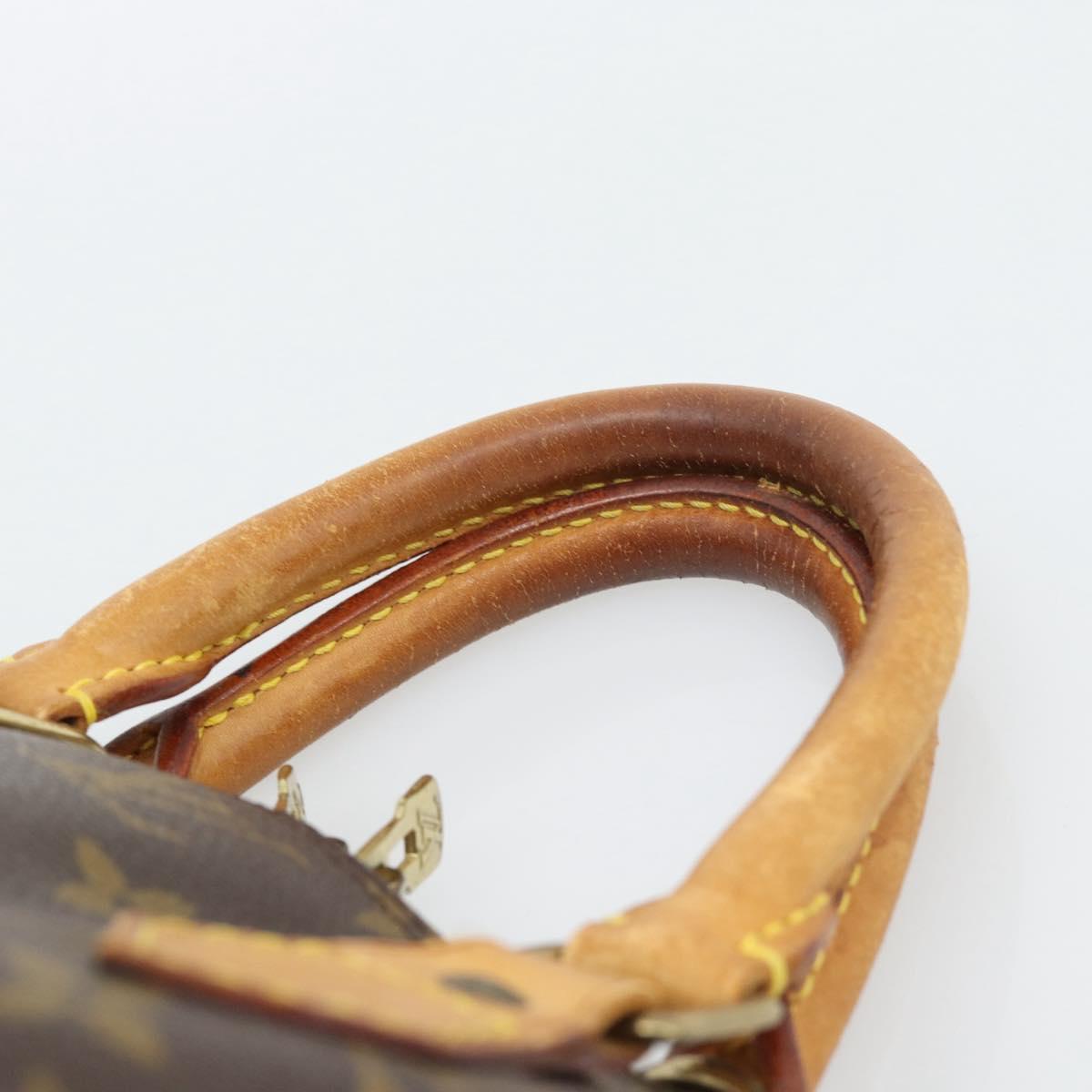 LOUIS VUITTON Monogram Alma PM Hand Bag M53151 LV Auth BA14144