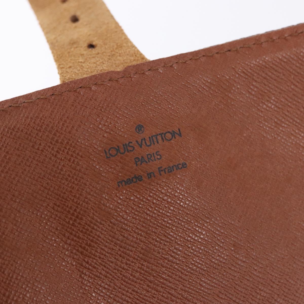 LOUIS VUITTON Monogram Cartouchiere MM Shoulder Bag M51253 LV Auth BA14145A