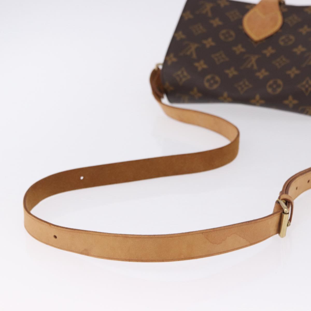 LOUIS VUITTON Monogram Cartouchiere MM Shoulder Bag M51253 LV Auth BA14145A