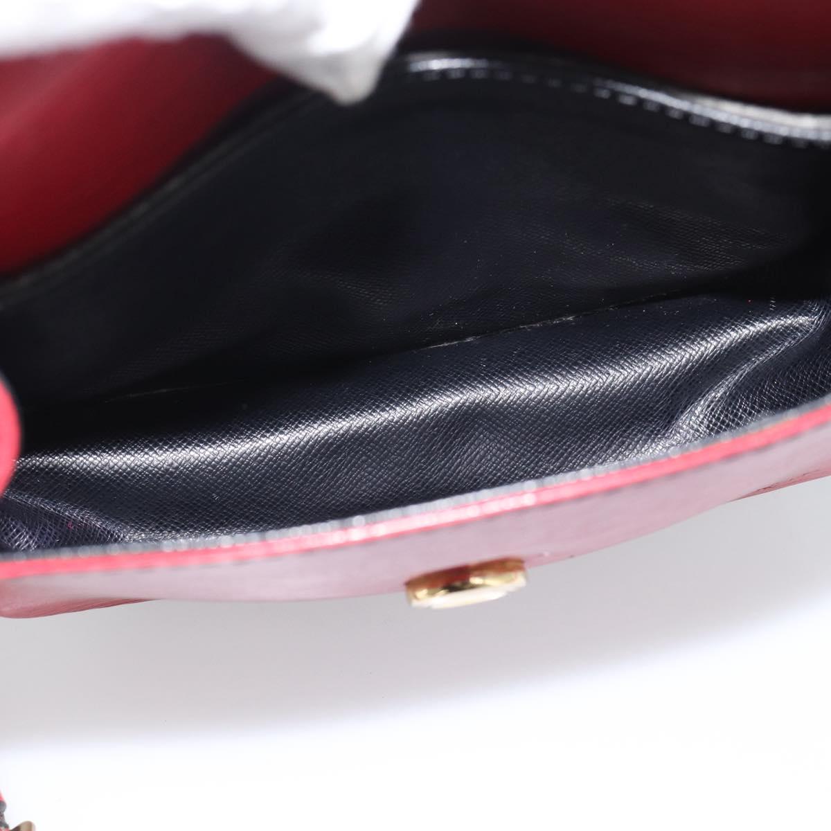 LOUIS VUITTON Epi Saint Cloud PM Shoulder Bag Red M52217 LV Auth BA14161