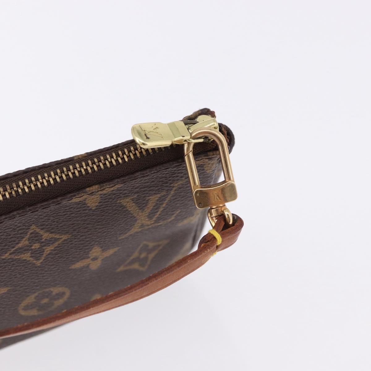 LOUIS VUITTON Monogram Pochette Accessoires Pouch M51980 LV Auth BA14168