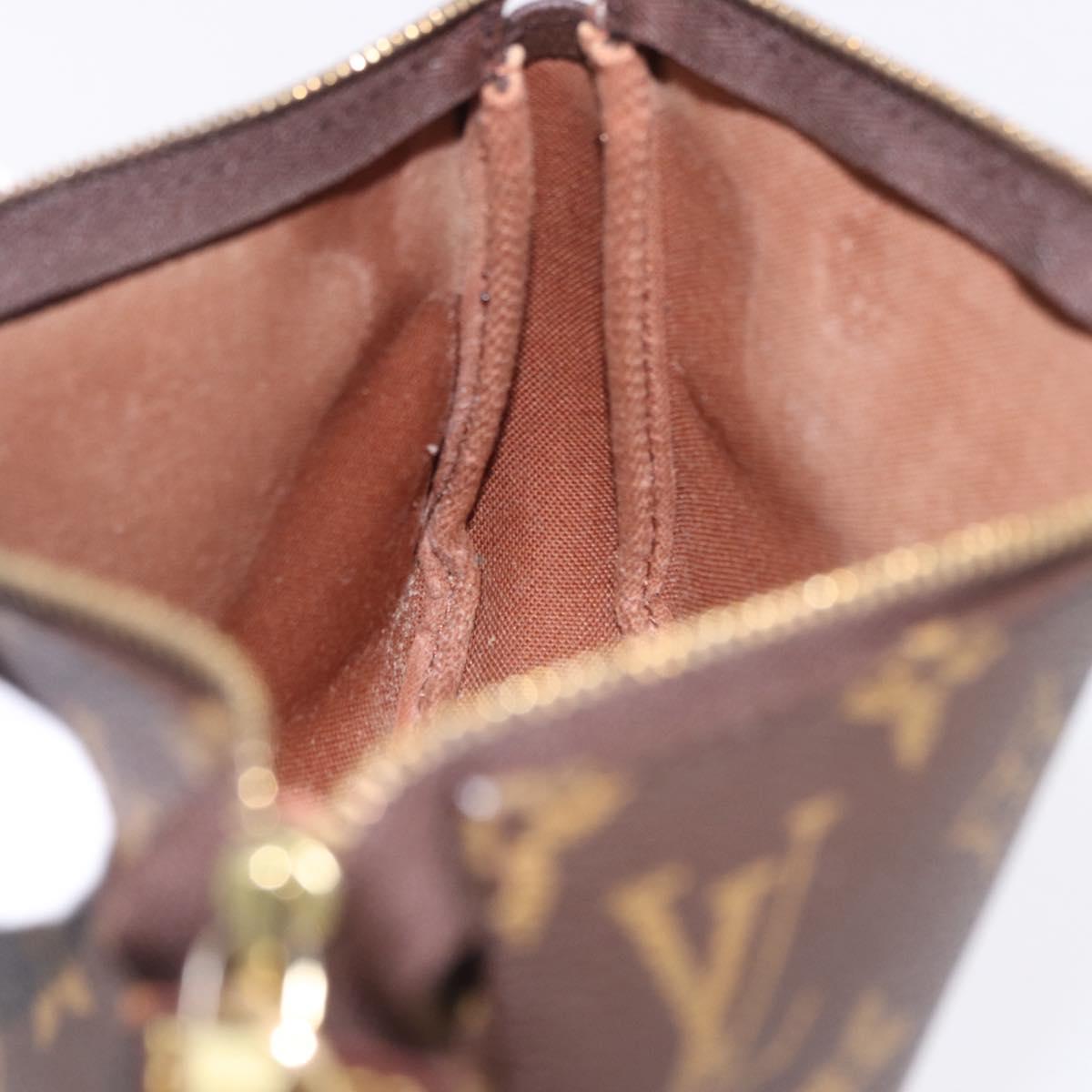 LOUIS VUITTON Monogram Pochette Accessoires Pouch M51980 LV Auth BA14168