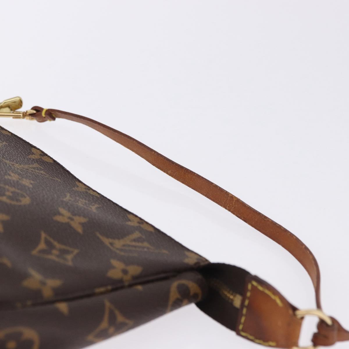 LOUIS VUITTON Monogram Pochette Accessoires Pouch M51980 LV Auth BA14168