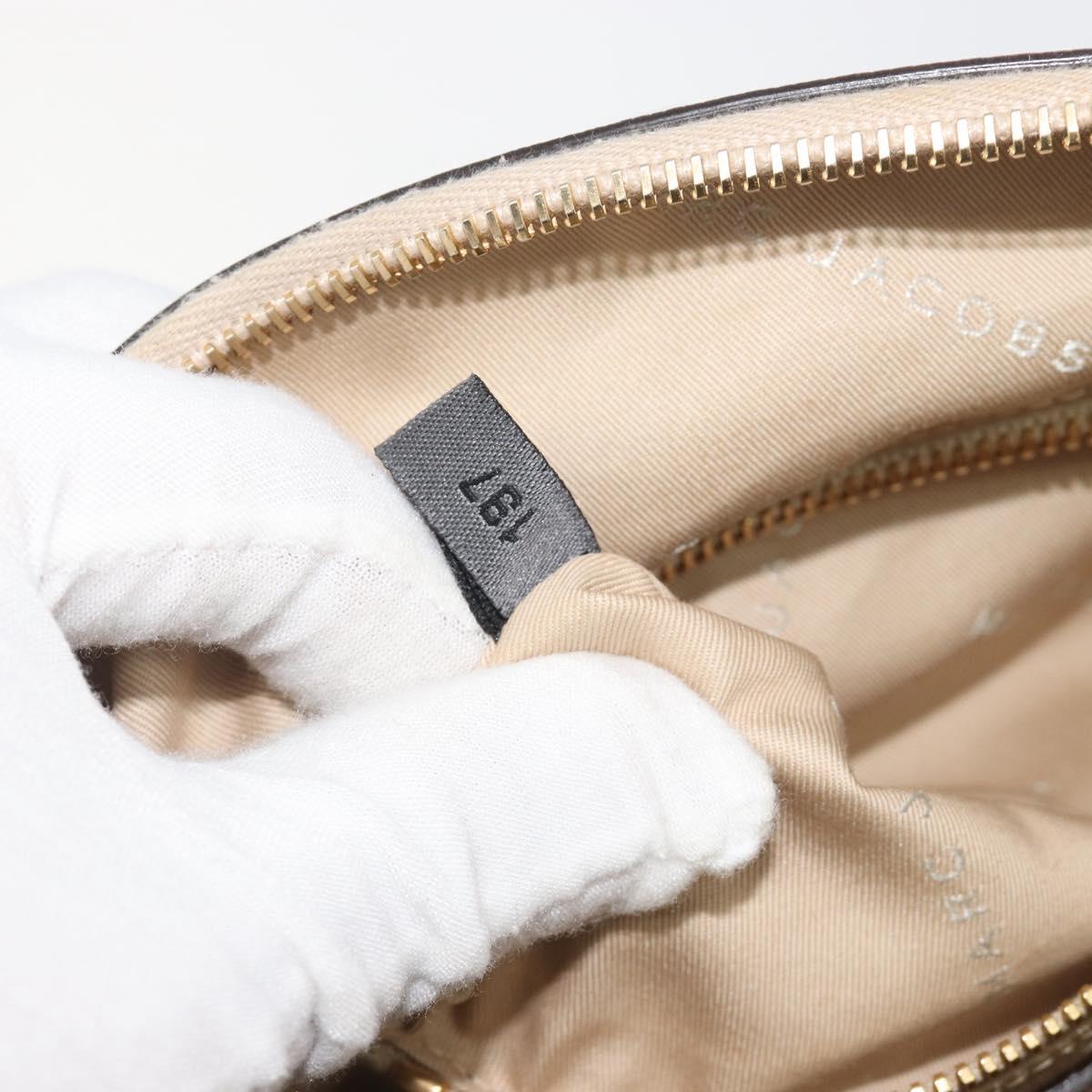 Marc Jacobs Shoulder Bag Leather 2way Pink Gold Auth BA14169A