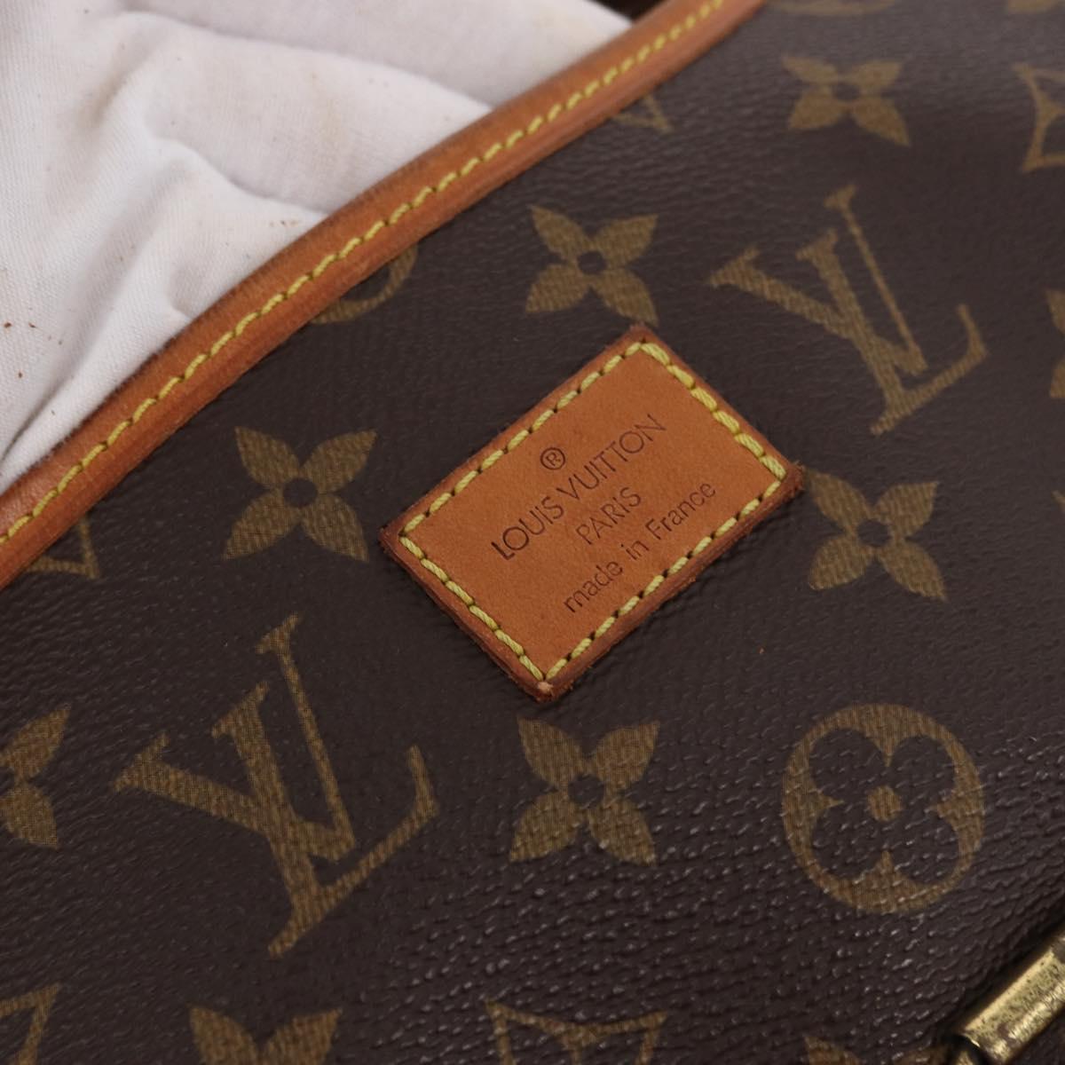 LOUIS VUITTON Monogram Saumur 35 Shoulder Bag M42254 LV Auth BA14171