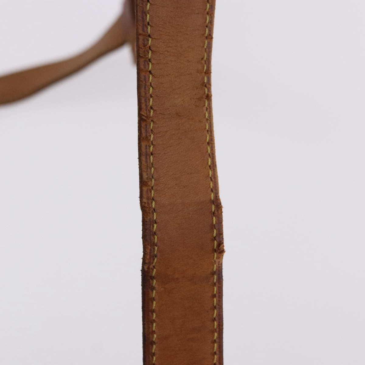 LOUIS VUITTON Monogram Saumur 35 Shoulder Bag M42254 LV Auth BA14171
