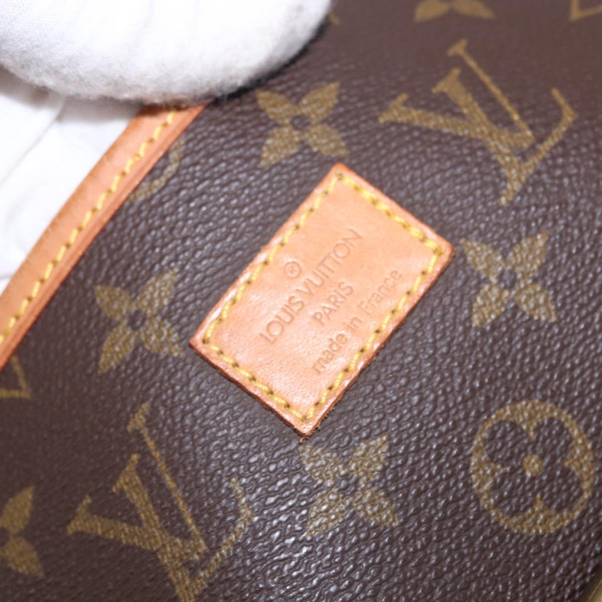 LOUIS VUITTON Monogram Saumur 35 Shoulder Bag M42254 LV Auth BA14173