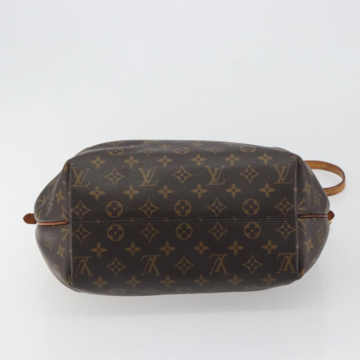 LOUIS VUITTON Monogram Turen MM Hand Bag 2way M48814 LV Auth BA14174