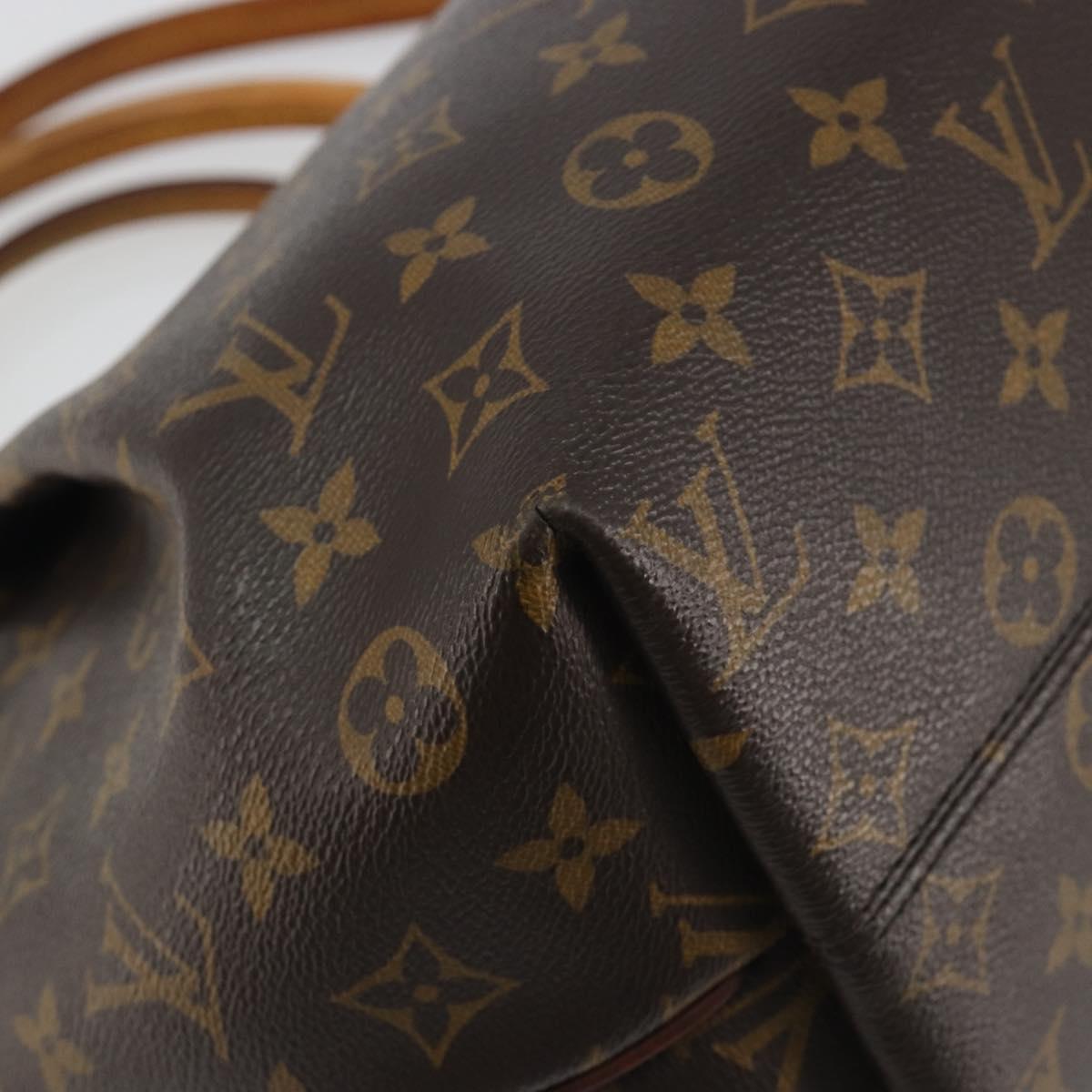 LOUIS VUITTON Monogram Turen MM Hand Bag 2way M48814 LV Auth BA14174