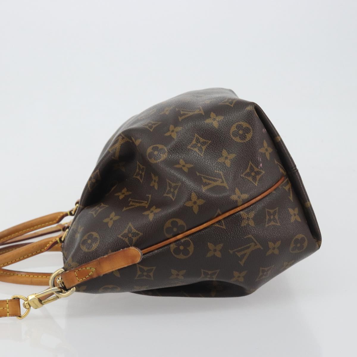 LOUIS VUITTON Monogram Turen MM Hand Bag 2way M48814 LV Auth BA14174