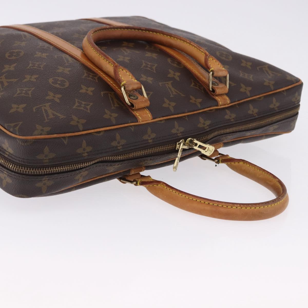 LOUIS VUITTON Monogram Porte Documents Voyage Business Bag M53361 Auth BA14175