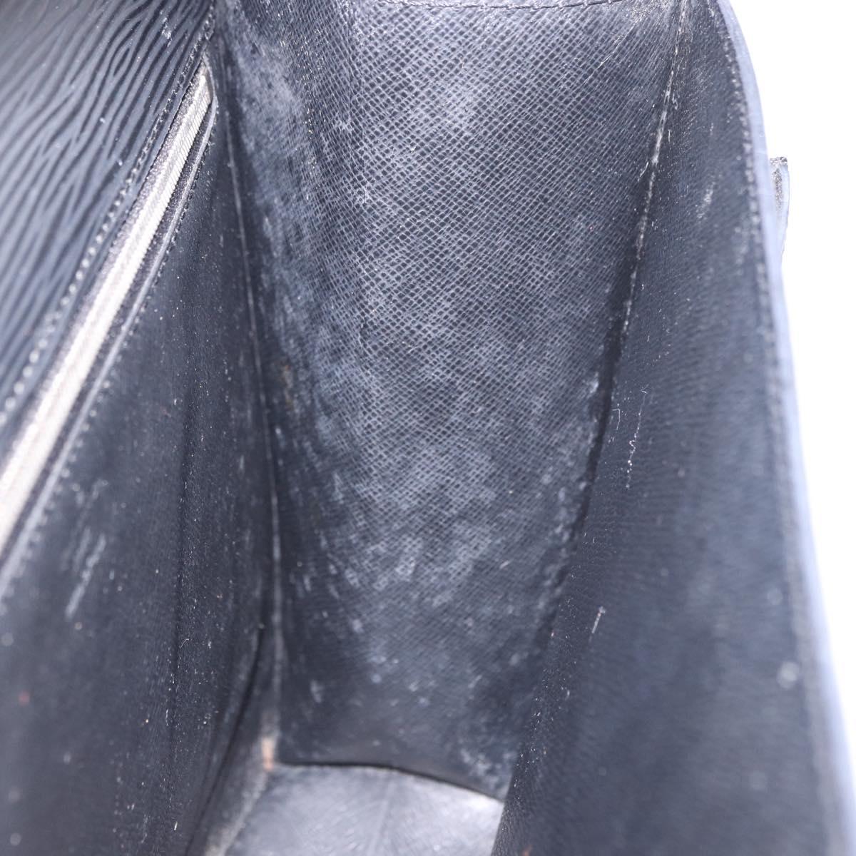 LOUIS VUITTON Epi Monceau 28 Hand Bag Black M52122 LV Auth BA14177