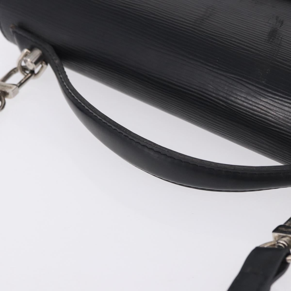 LOUIS VUITTON Epi Monceau 28 Hand Bag Black M52122 LV Auth BA14177