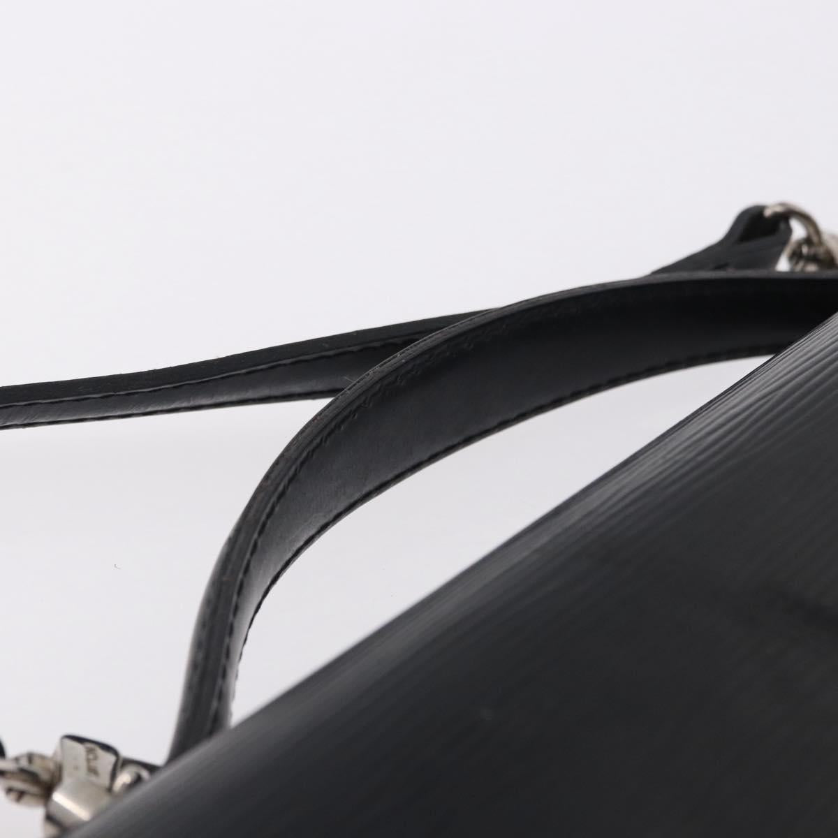 LOUIS VUITTON Epi Monceau 28 Hand Bag Black M52122 LV Auth BA14177