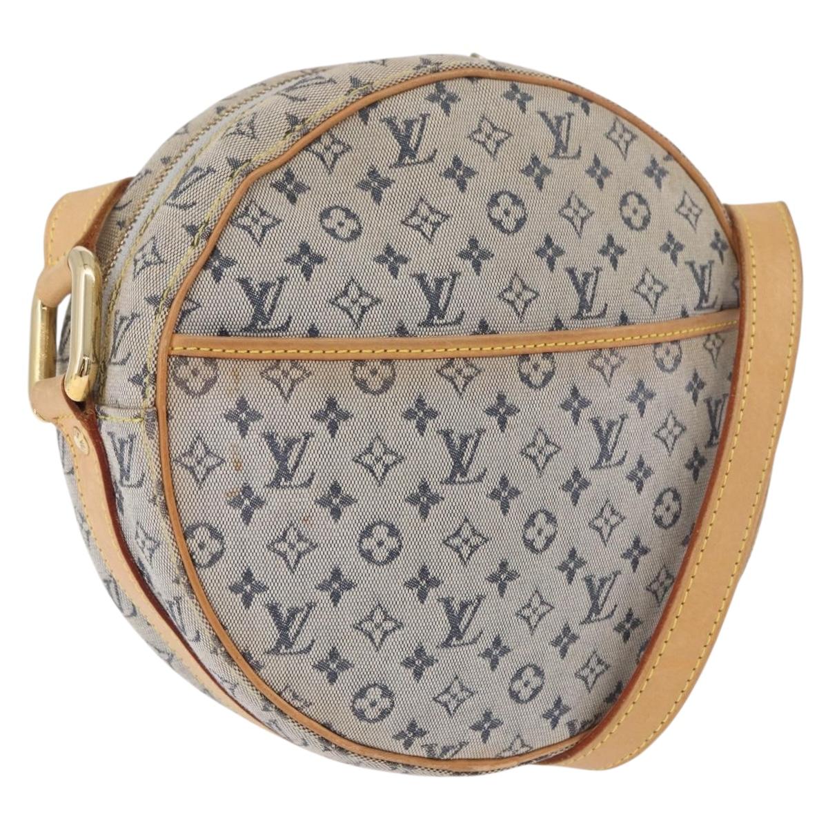 LOUIS VUITTON Monogram Mini Jeanne GM Shoulder Bag Blue M92000 LV Auth BA14188
